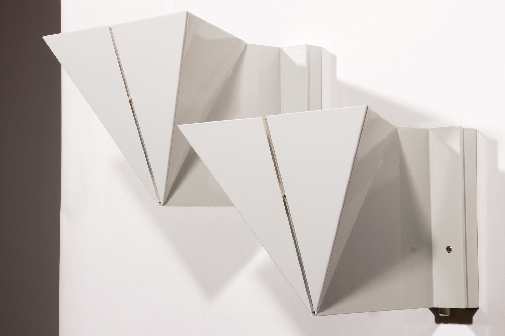 Wall lamps by Mart van Schijndel model Shofloat 1970 - Collectors - Net.Work