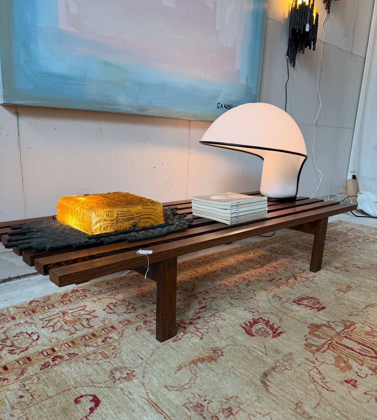 Wengé Slatted Bench by Martin Visser for ‘t Spectrum - COLLECTORS RDAM