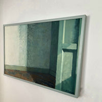 Wonderfull, large painting of Dutch artist Leon Spierenburg (1952 – ), dated 1985