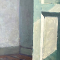 Wonderfull, large painting of Dutch artist Leon Spierenburg (1952 – ), dated 1985